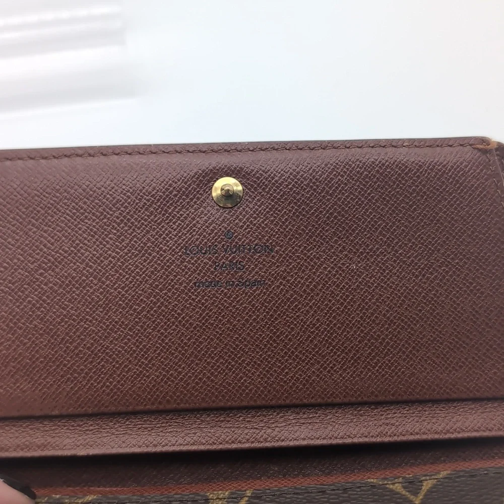 Louis Vuitton Monogram Porte Monnaie Billets Tresor Bifold Wallet - Picture 6 of 13
